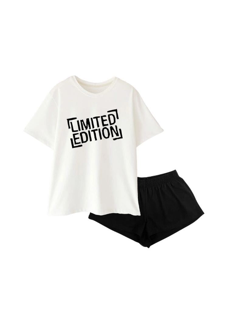 Дизайн без названия (2) Піжама футболка та шорти Limited edition - Зображення 1