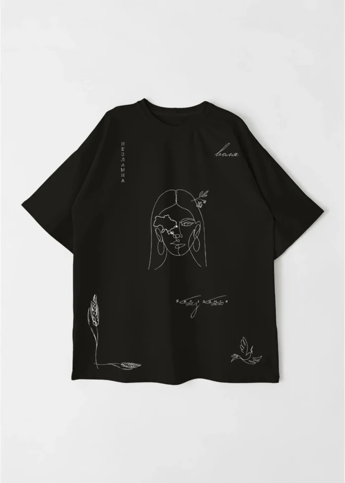 Футболка ОВЕРСАЙЗ Український стиль - Зображення 2