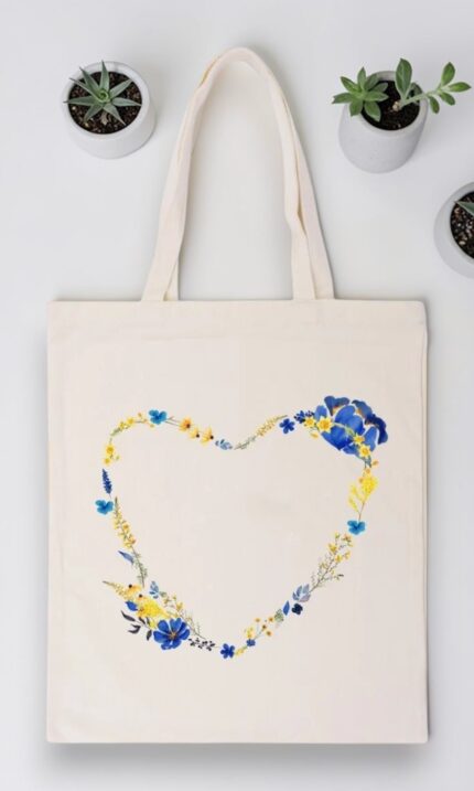 Шопер "The flower heart of Ukraine"