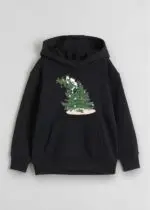 Худі дитячий Кіт на ялинці