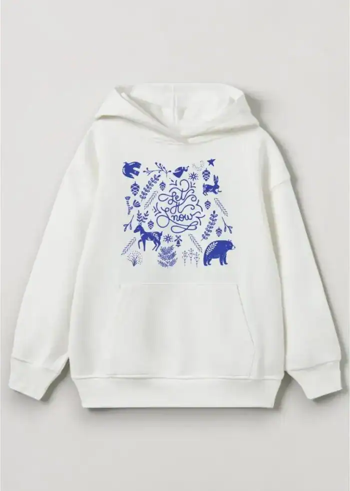 Худі дитячий Let it snow - Зображення 2