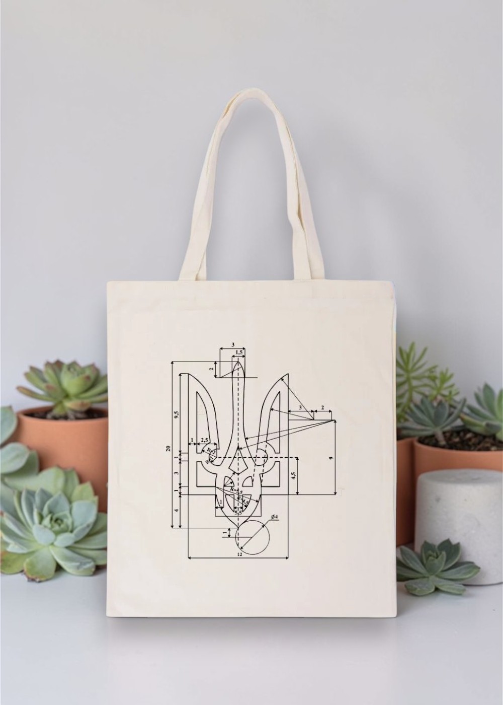 Шопер _Coat of arms drawing_ Шопер "Coat of arms drawing" - Зображення 1