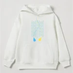 Худі дитячий Жовто-блакитні китиці