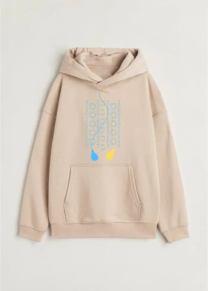 Худі дитячий Жовто-блакитні китиці - Зображення 2