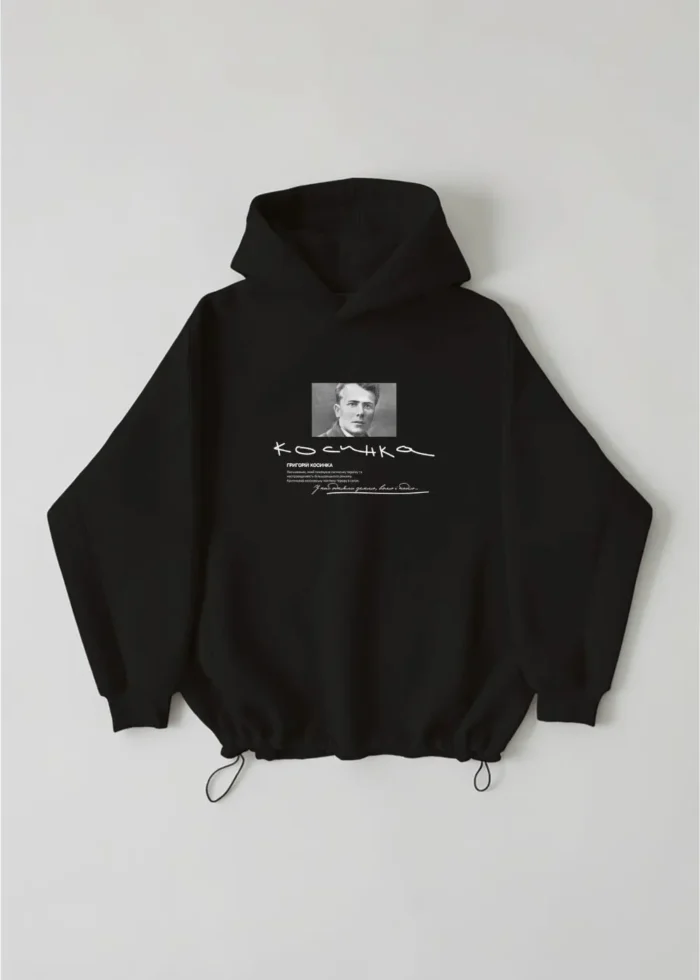 Худі оверсайз БУДИНОК СЛОВО Косинка - Зображення 2