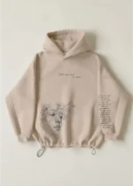 Худі оверсайз ВІРШІ Contra spem spero! Леся Українка - Зображення 2